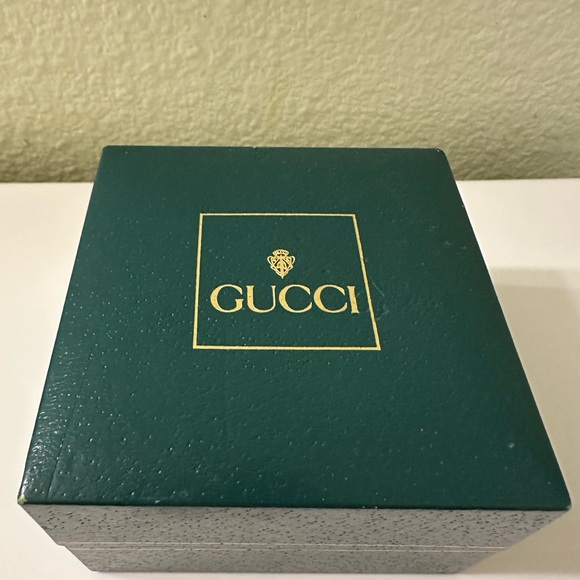 Empty Gucci Green Bezel Watch Box - Picture 3 of 8